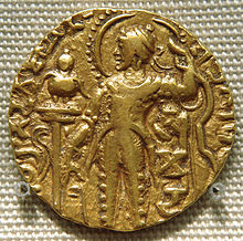 Gold coins of Chandragupta II.