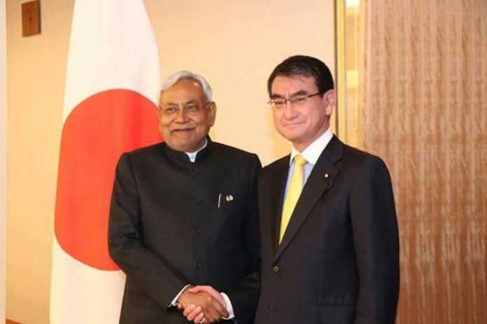 nitish kumar in japan 1