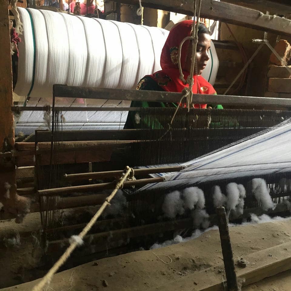 khadi making process in patwa toli o3f gaya 