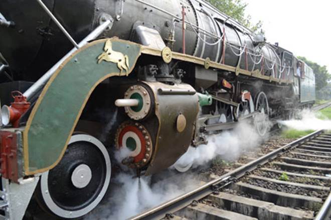 105 year old locomotive installed darbhanga junction 