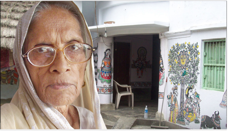 महासुंदरी देवी :एक प्रशंसित भारतीय कलाकार और मिथिला चित्रकार