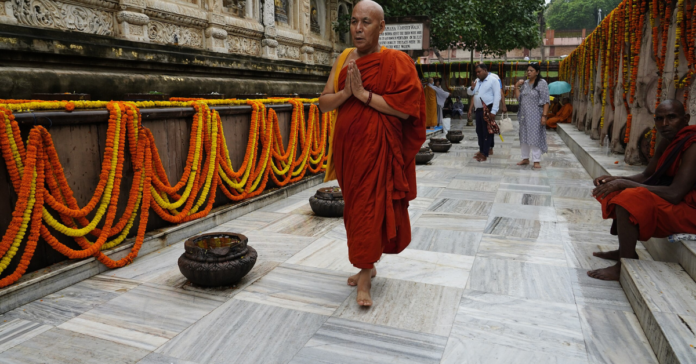 कंक्रमण - भगवान बुद्ध के चरणचिह्नों का पवित्र स्थल