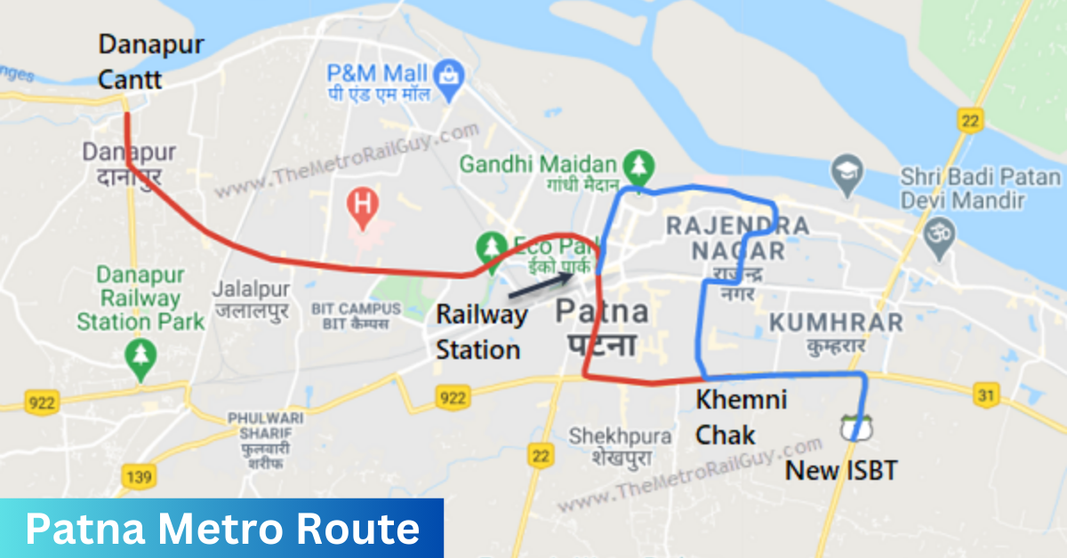 Patna Metro Route